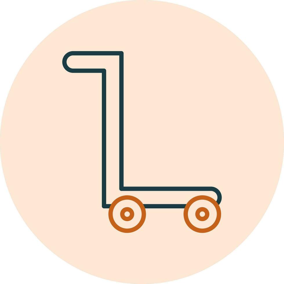 Trolley Vector Icon