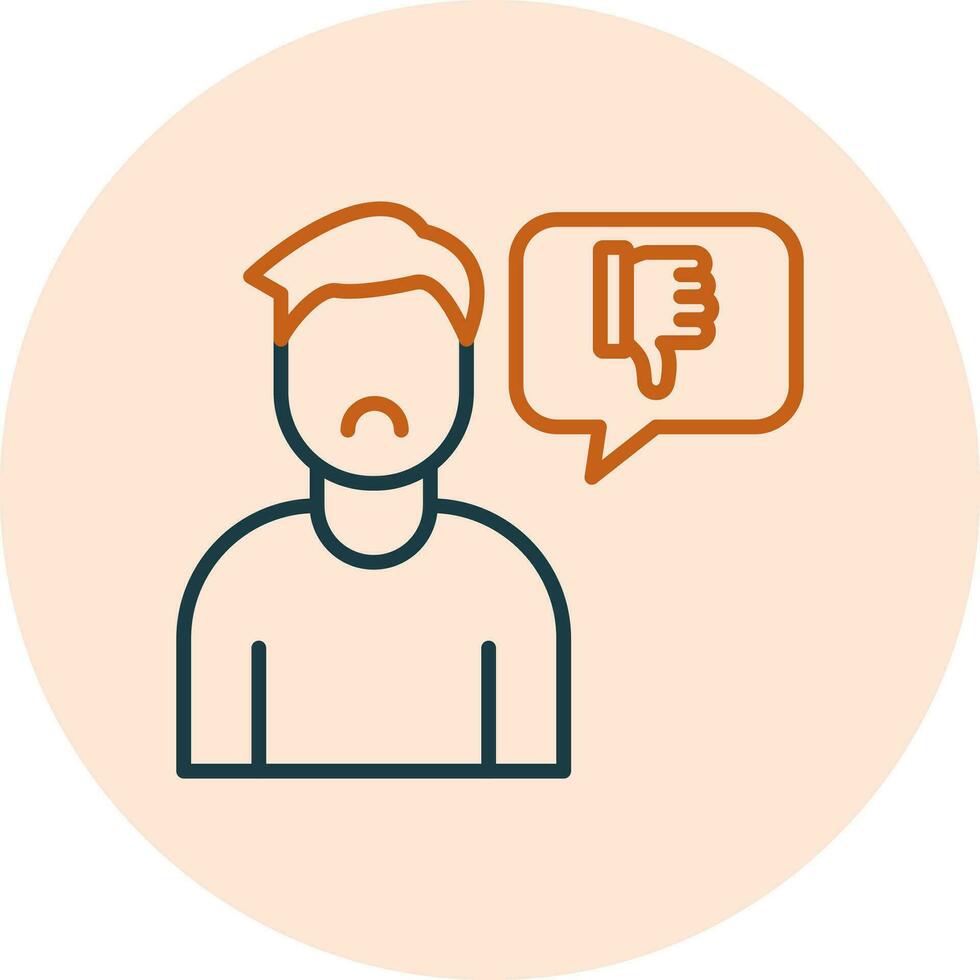 Dislike Vector Icon