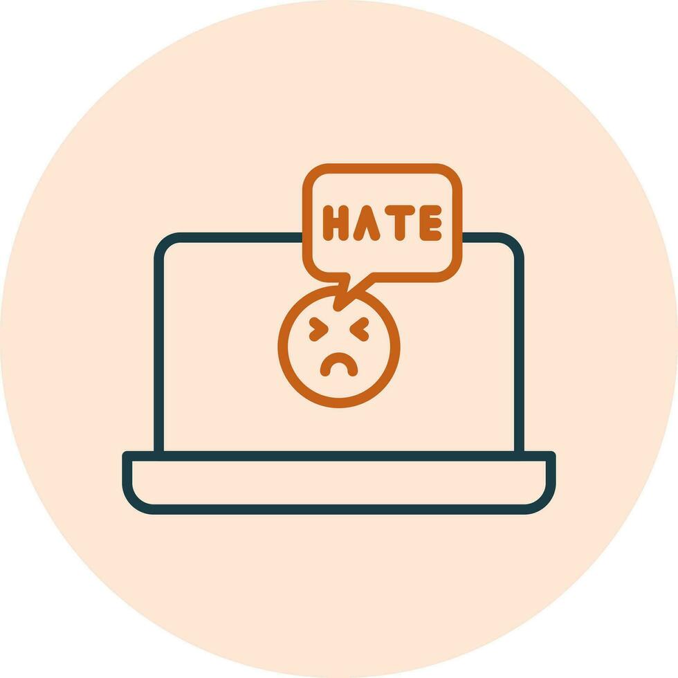 Hate Vector Icon