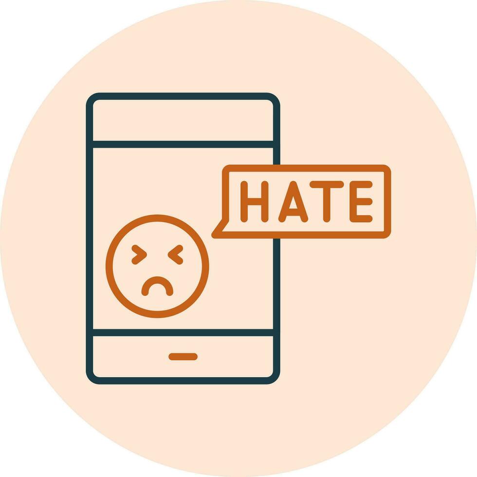 Hate Vector Icon
