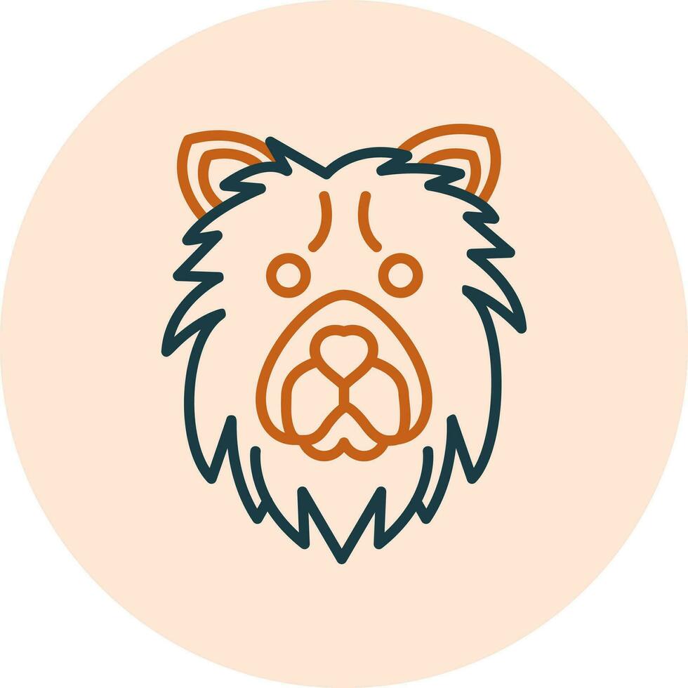 Chow Chow Vector Icon