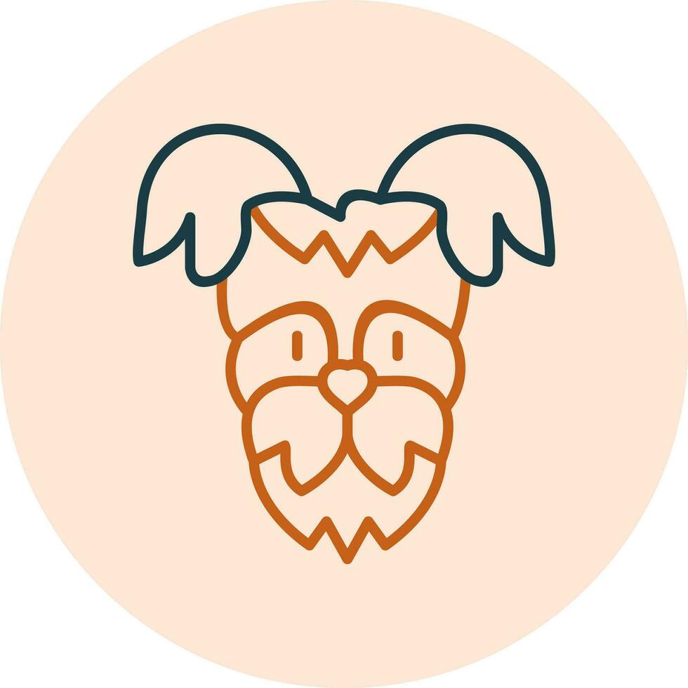 Yorkshire Terrier Vector Icon