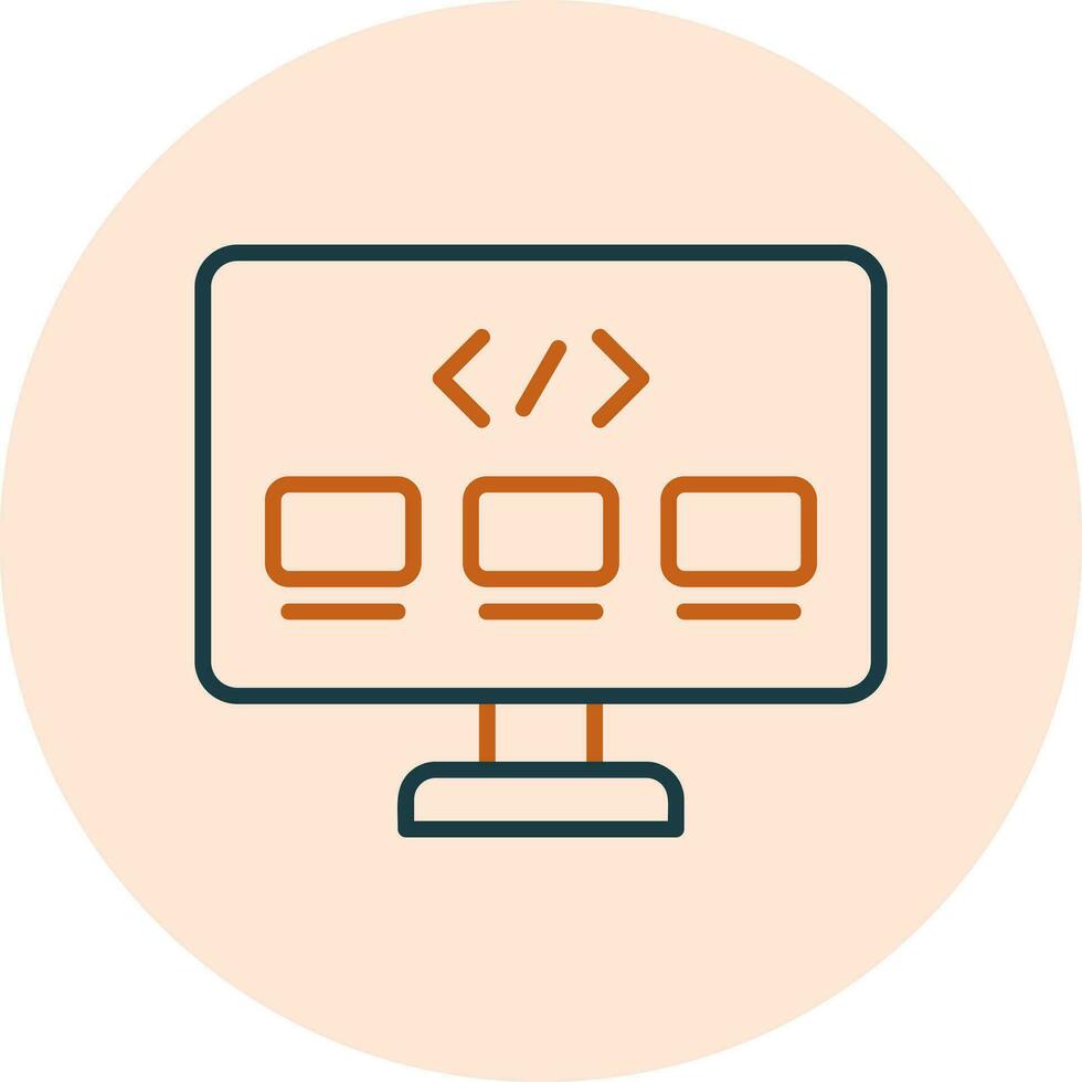 Front End Vector Icon