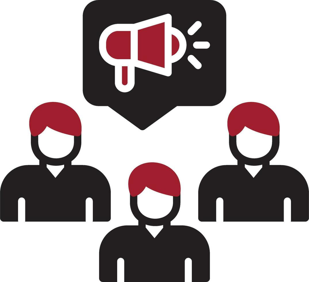 Public Relation Vector Icon
