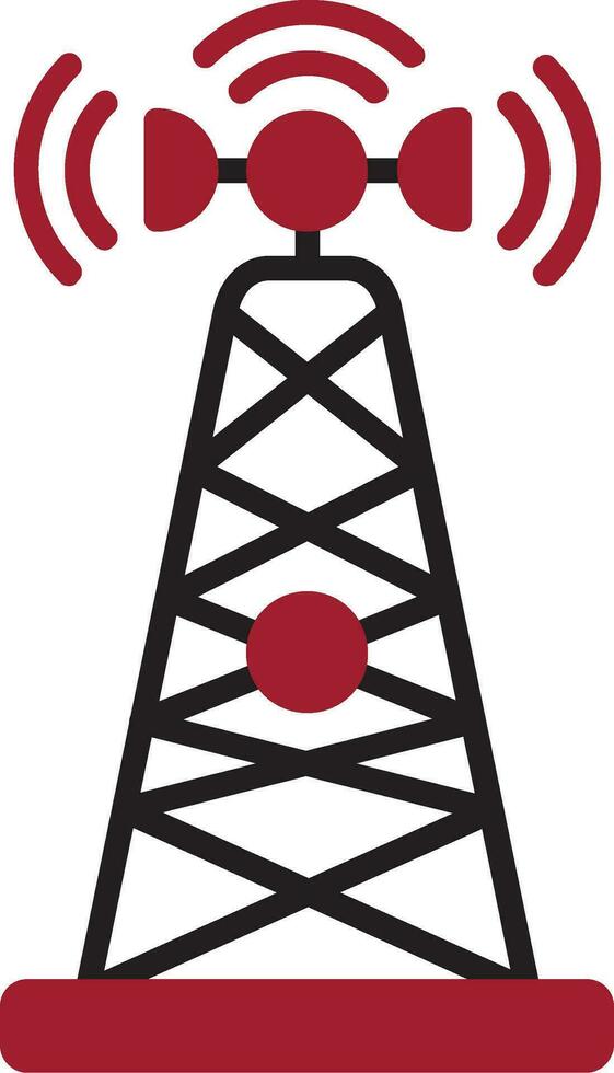 Cell Tower Vector Icon