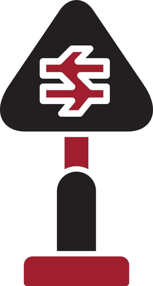 Traffic Sign Vector Icon