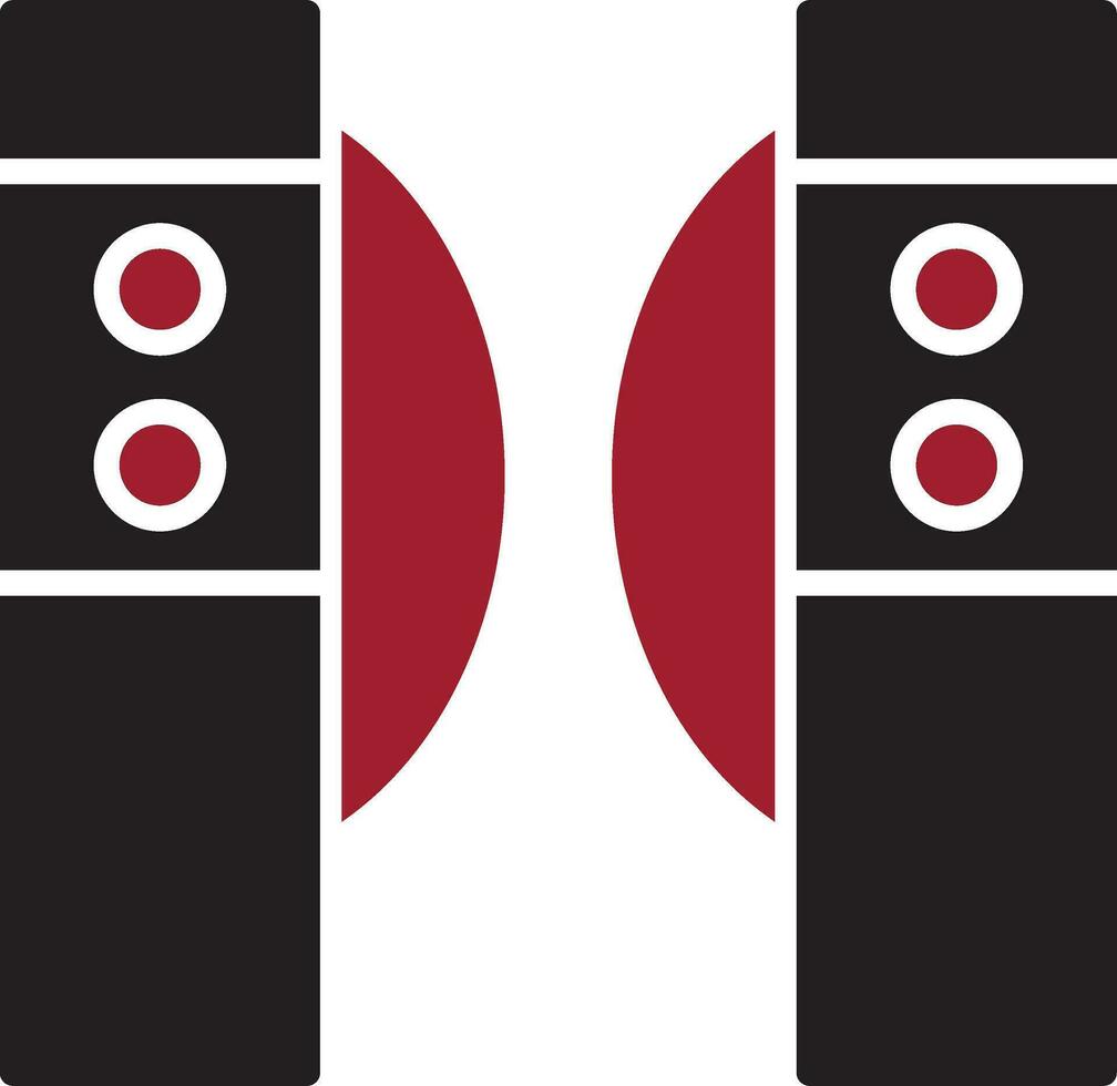 Turnstiles Vector Icon