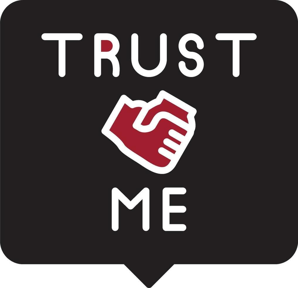 Trust Me Vector Icon