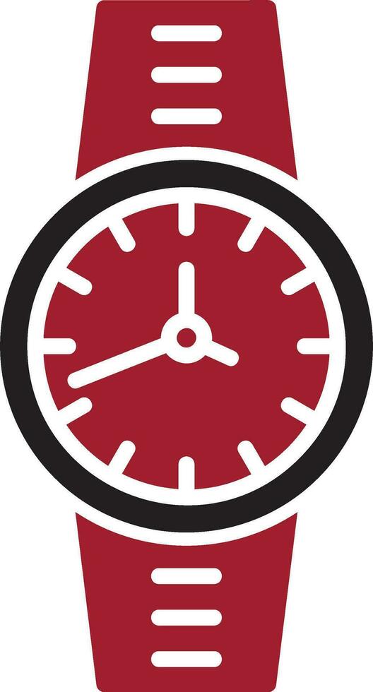 reloj, vector, icono vector