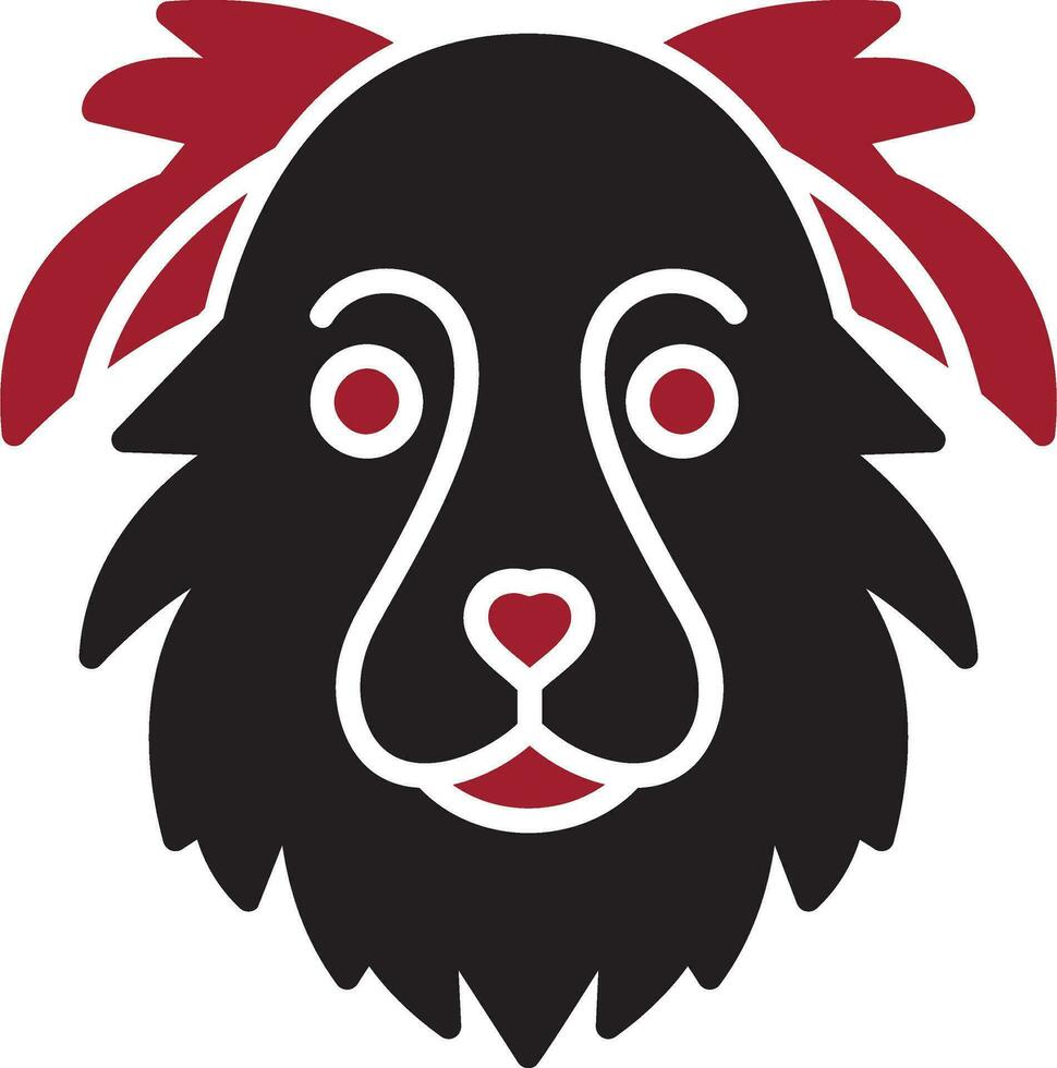 Border Collie Vector Icon