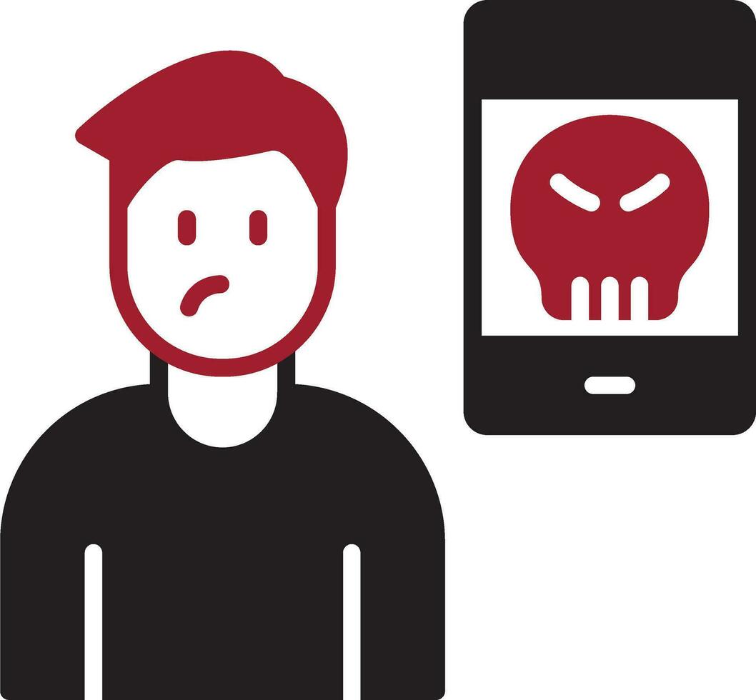 Cyberbullying Vector Icon