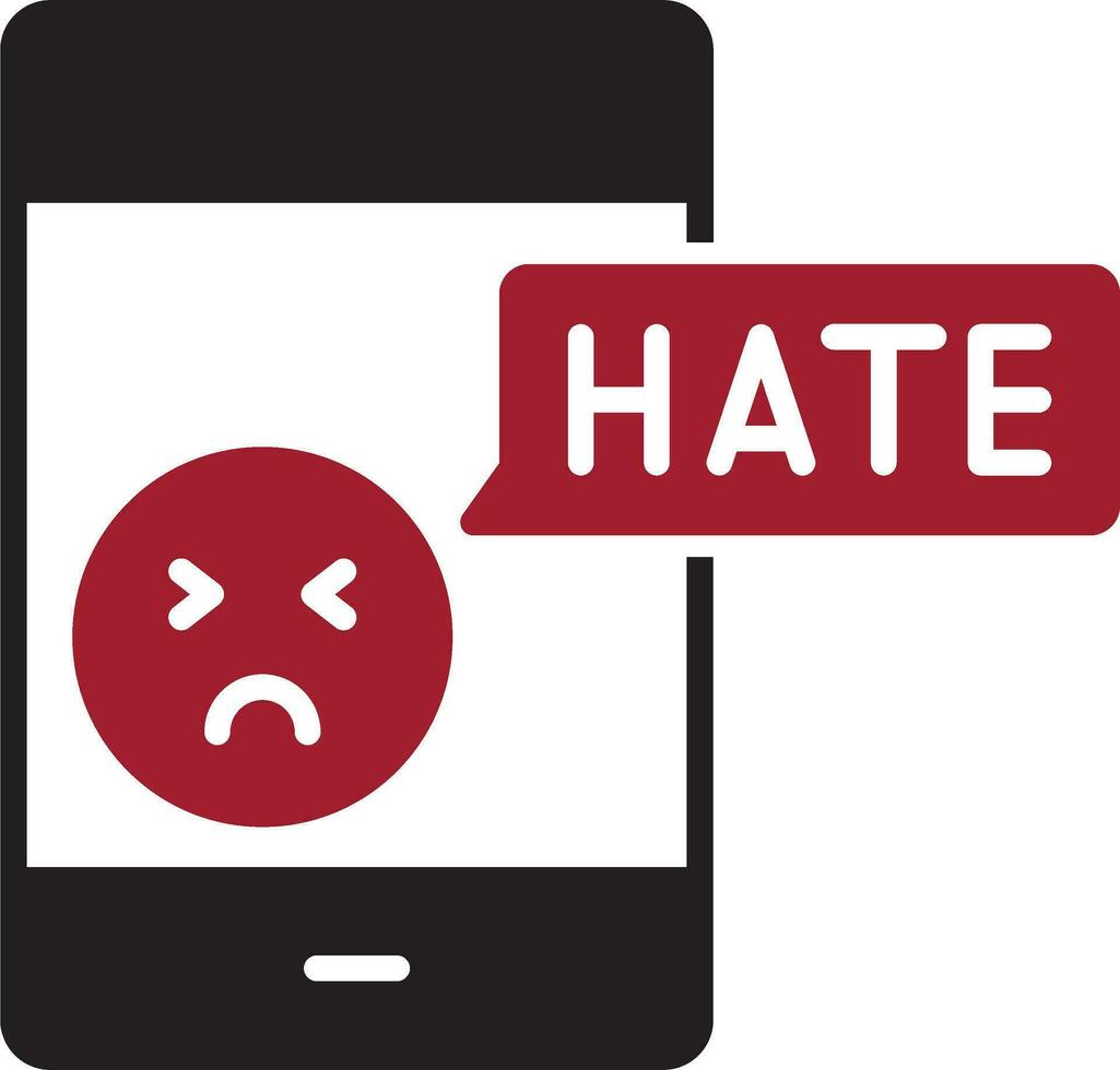 Hate Vector Icon