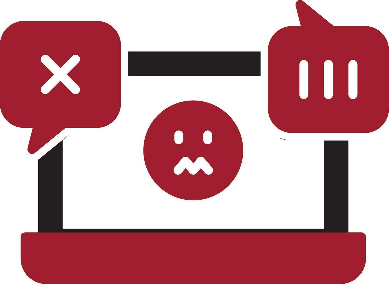 Cyberbullying Vector Icon