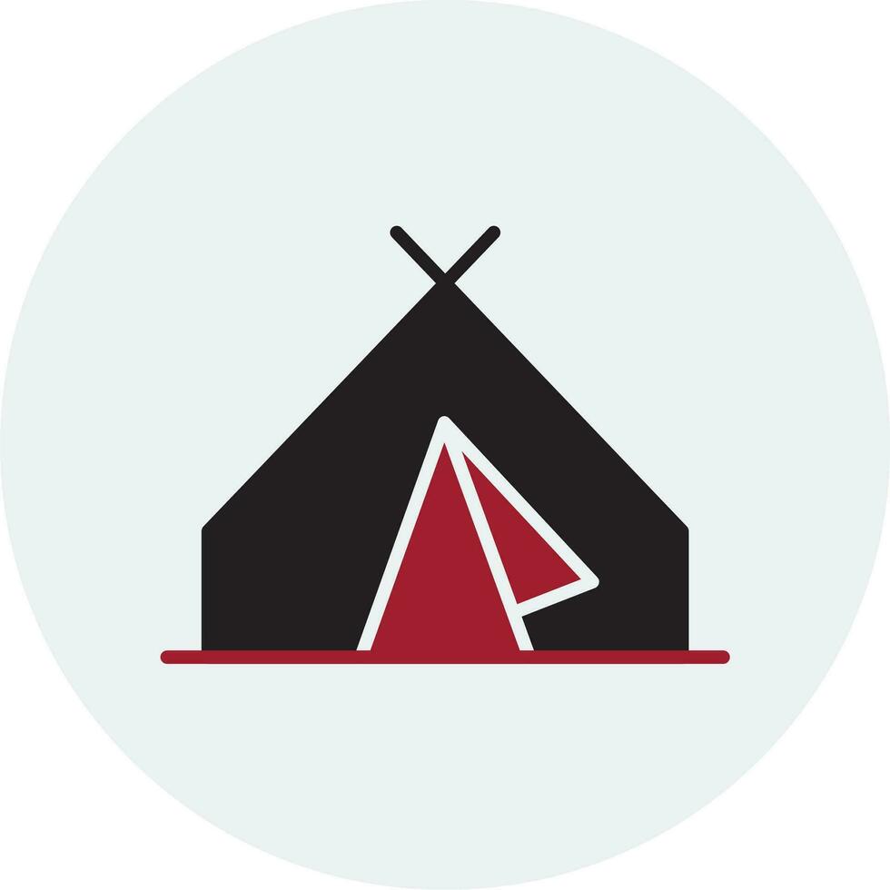Tent Vector Icon