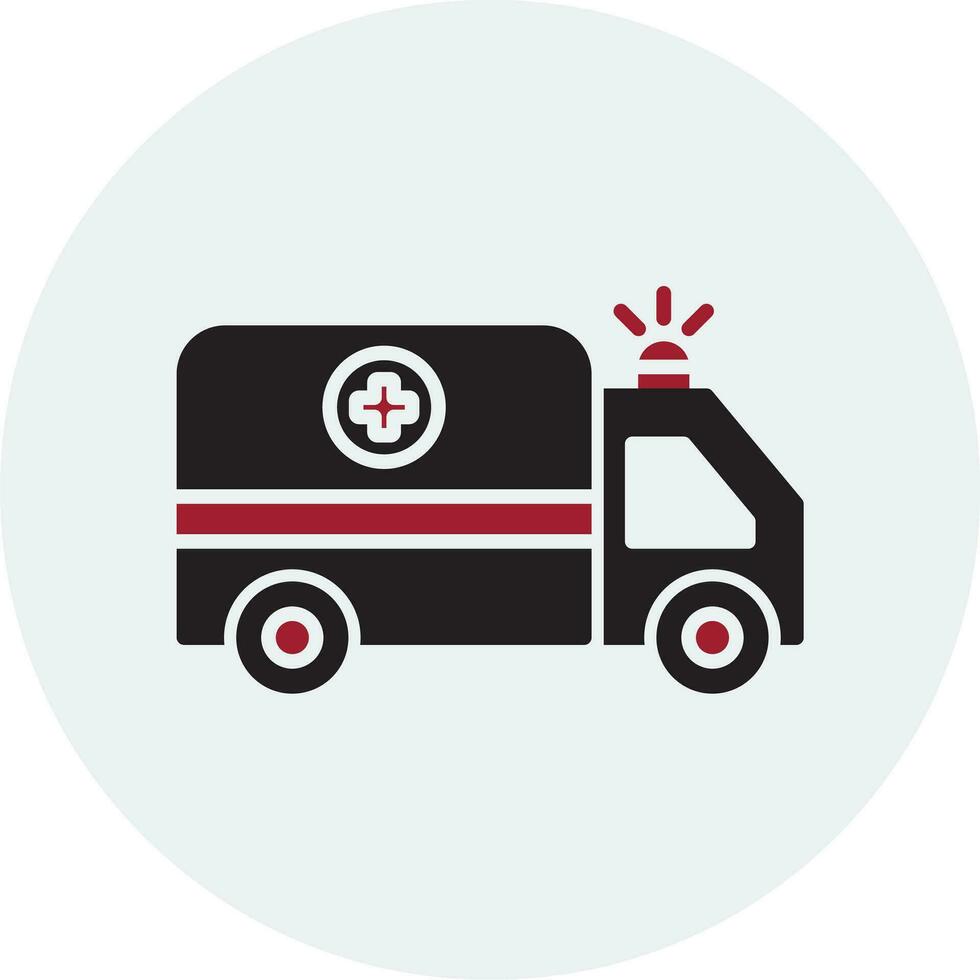 Ambulance Vector Icon