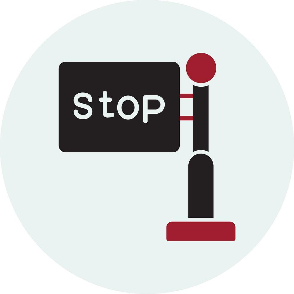 Stop Vector Icon