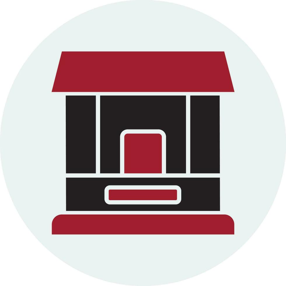 Ticket Window Vector Icon