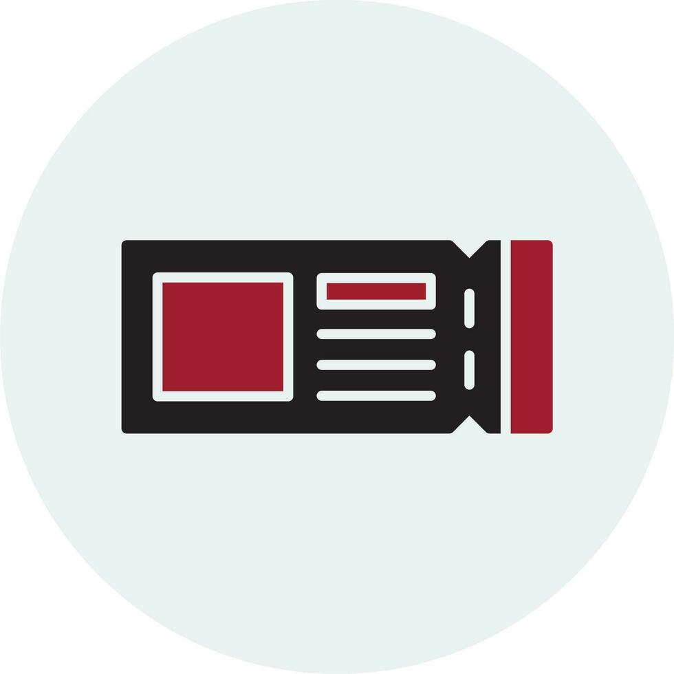 Ticket Vector Icon