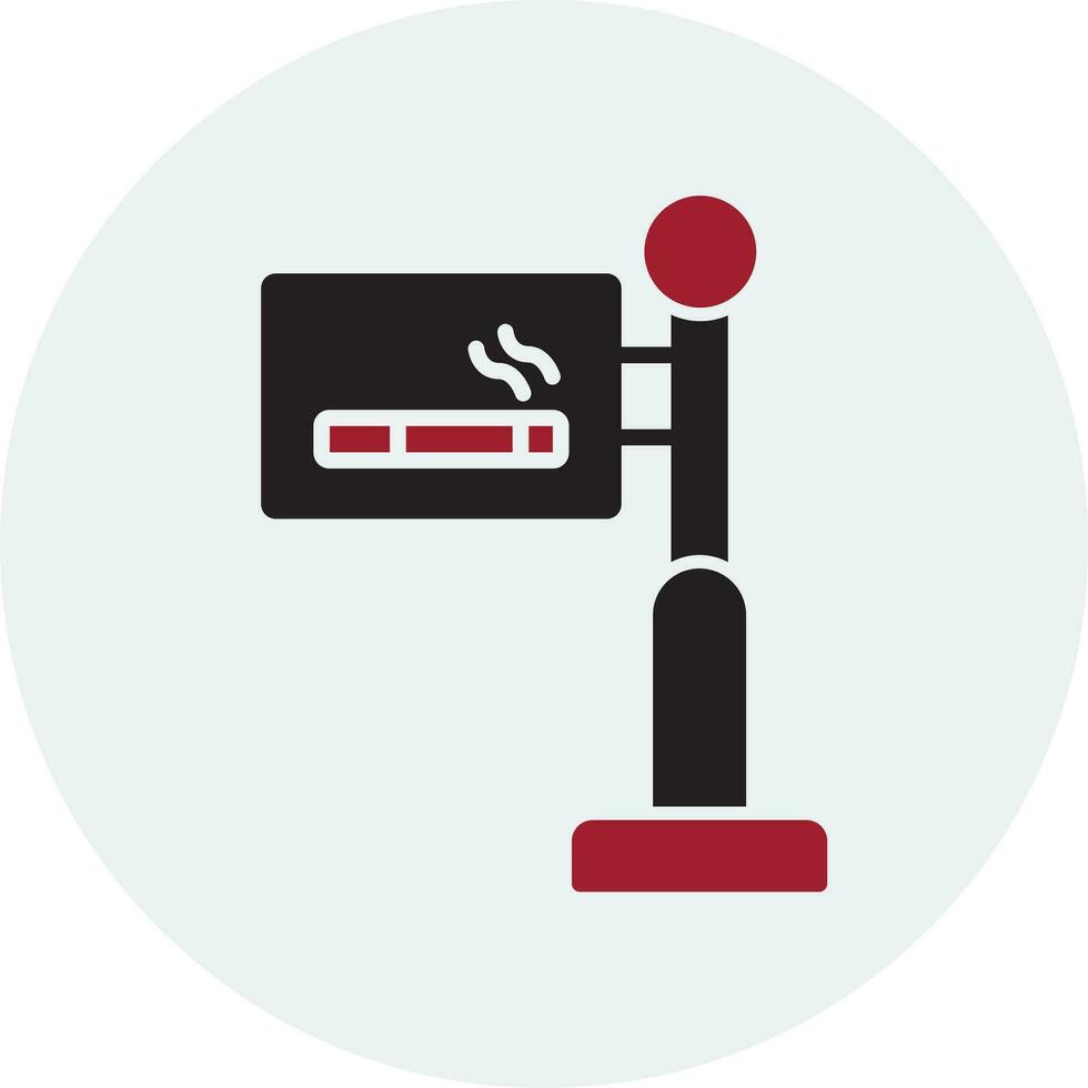 Smoking Area Vector Icon