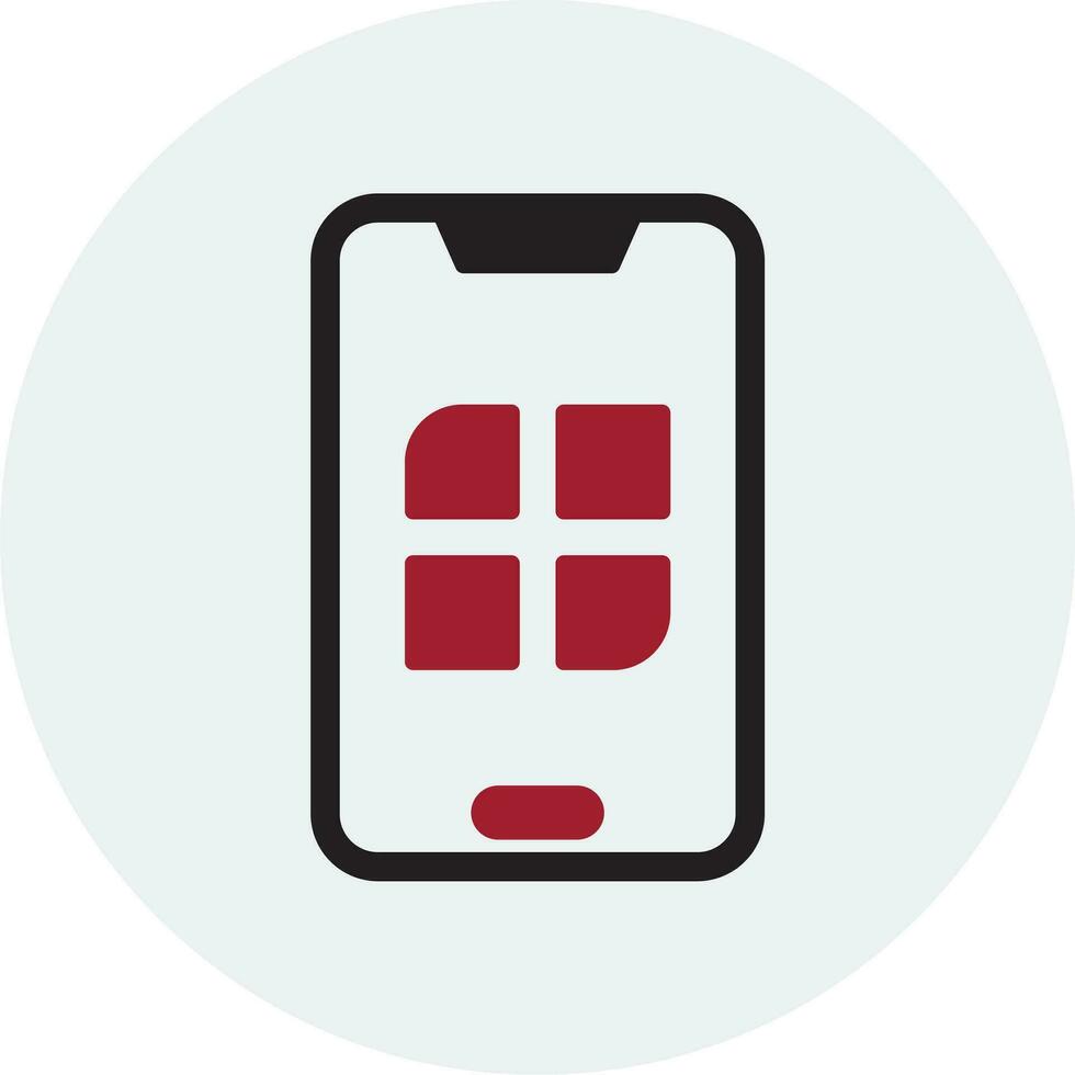 Mobile App Vector Icon