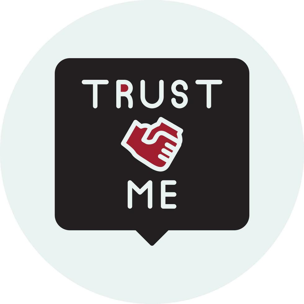 Trust Me Vector Icon