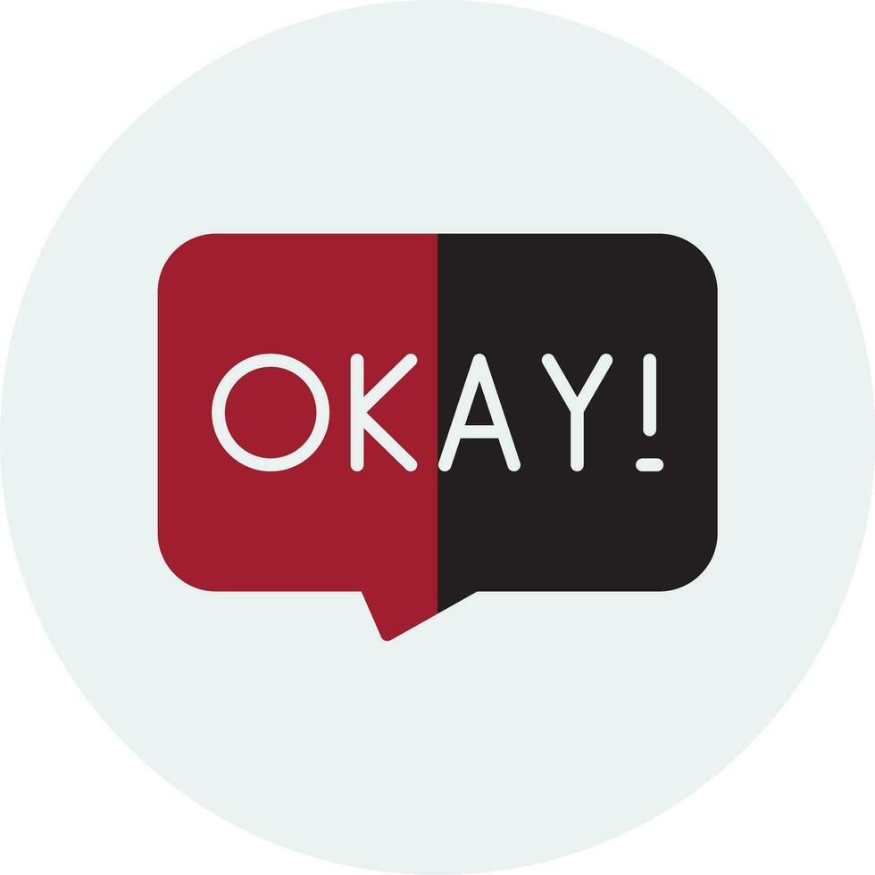 Okay Vector Icon