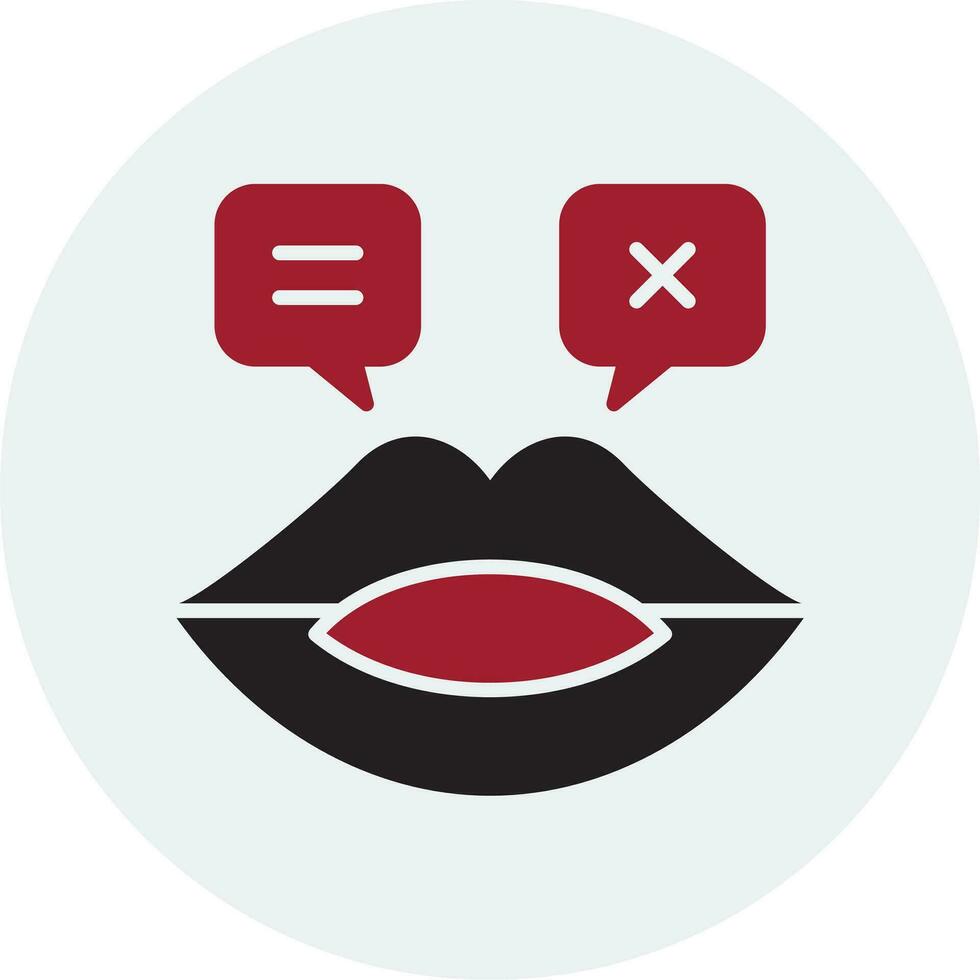 Gossip Vector Icon