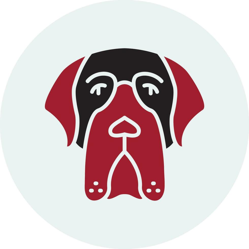 Saint Bernard Vector Icon