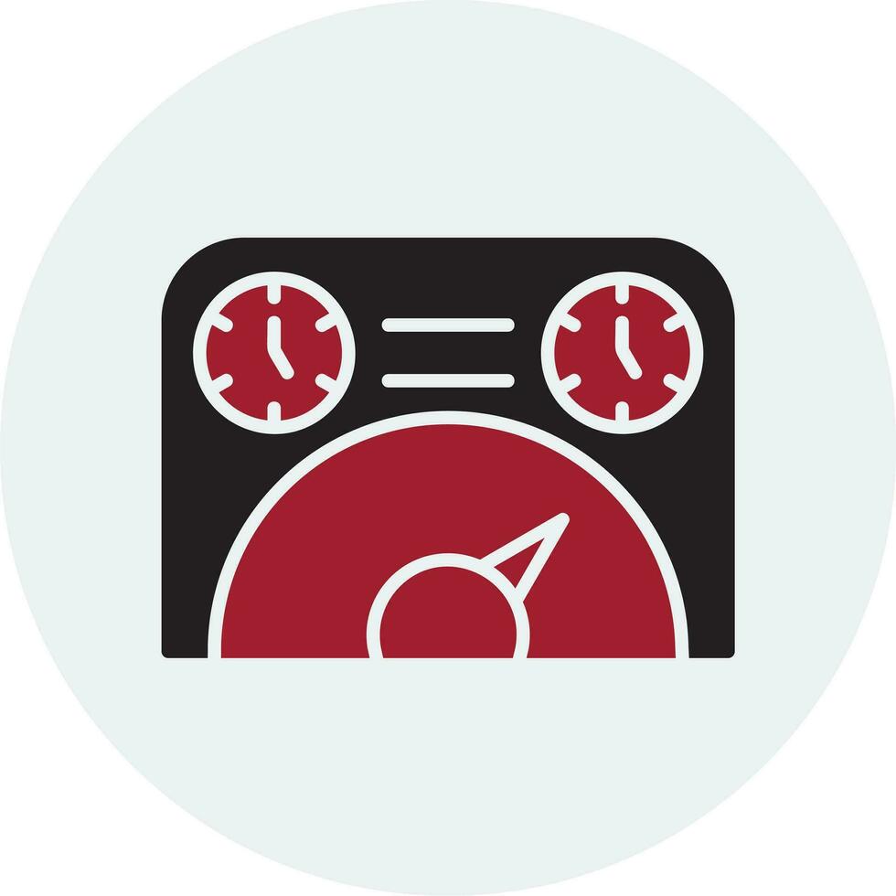 Speedometer Vector Icon