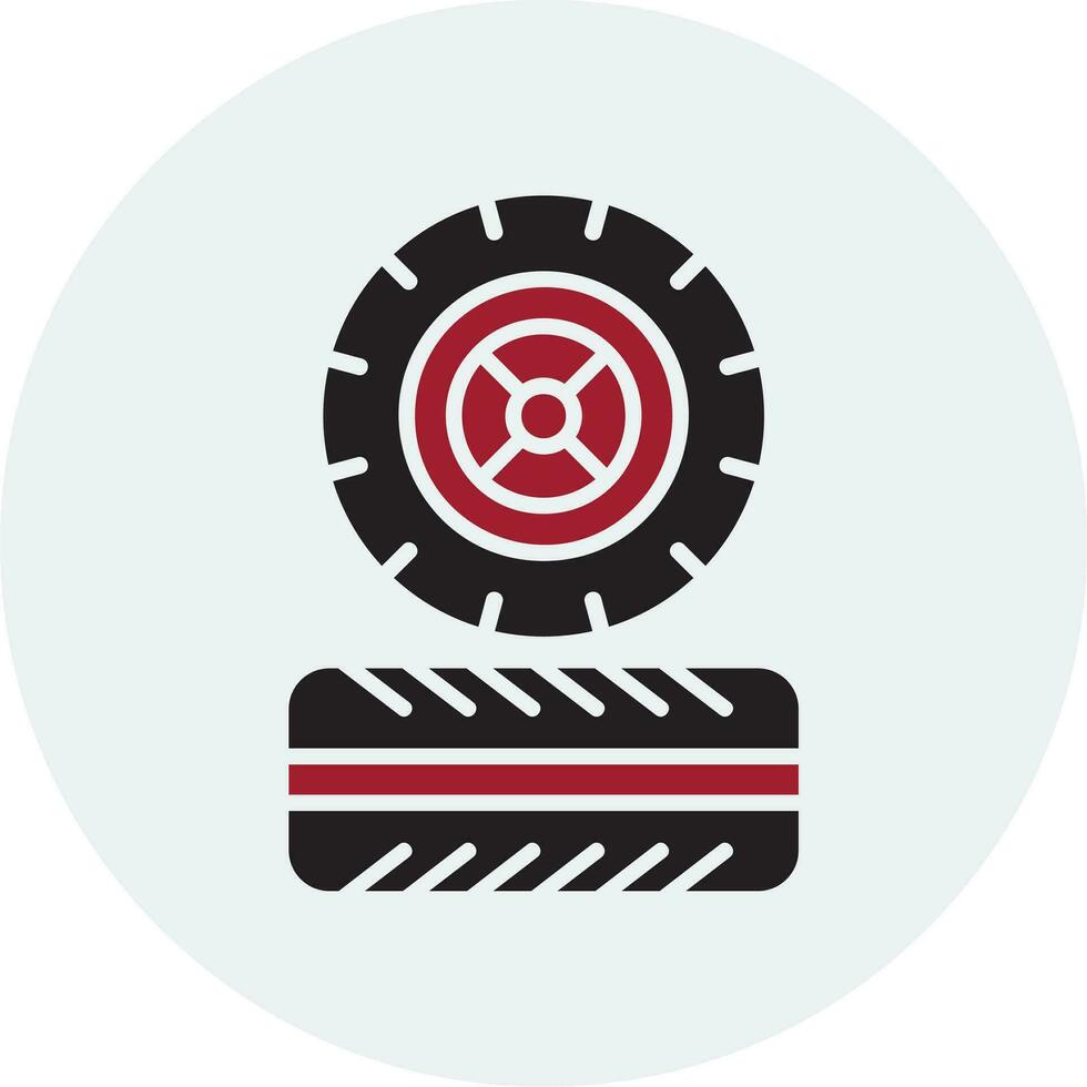 Tires Vector Icon