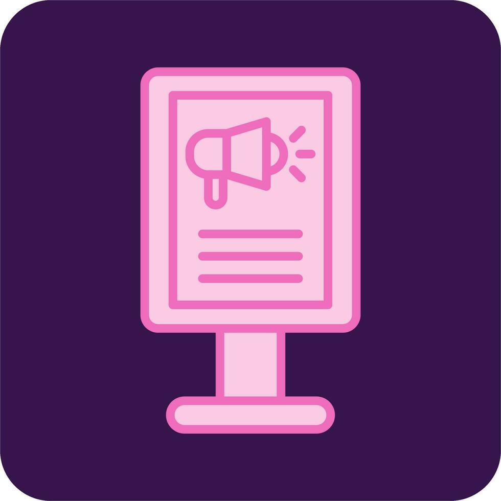 Poster Vector Icon