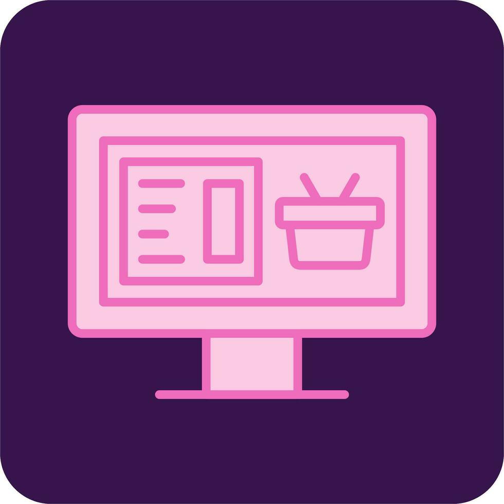 Landing Page Vector Icon