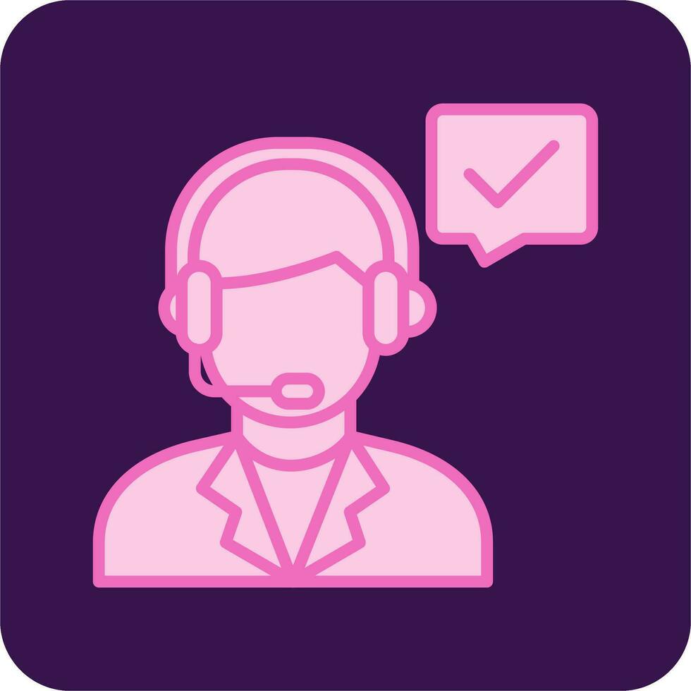 Customer Service Vector Icon