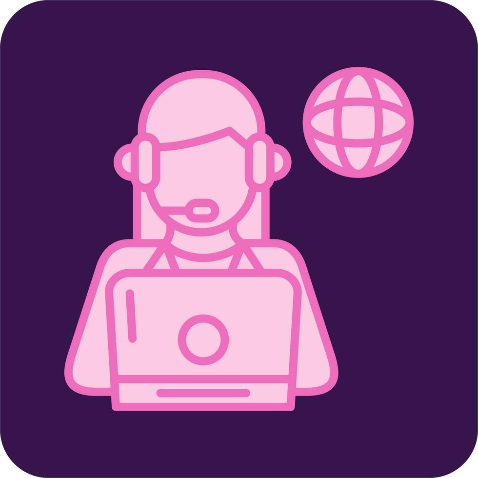 Help Desk Vector Icon