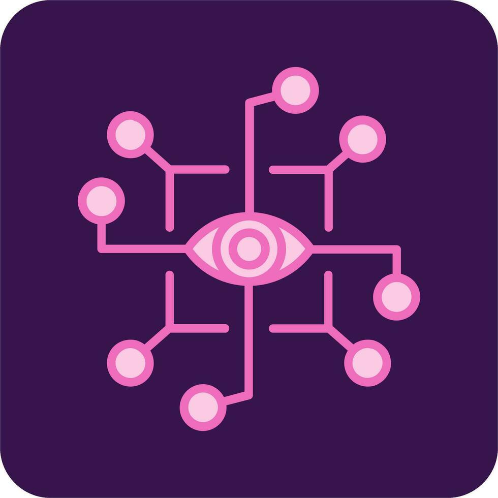Eye Scanner Vector Icon