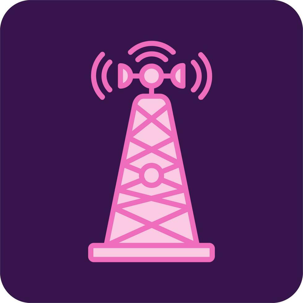 Cell Tower Vector Icon