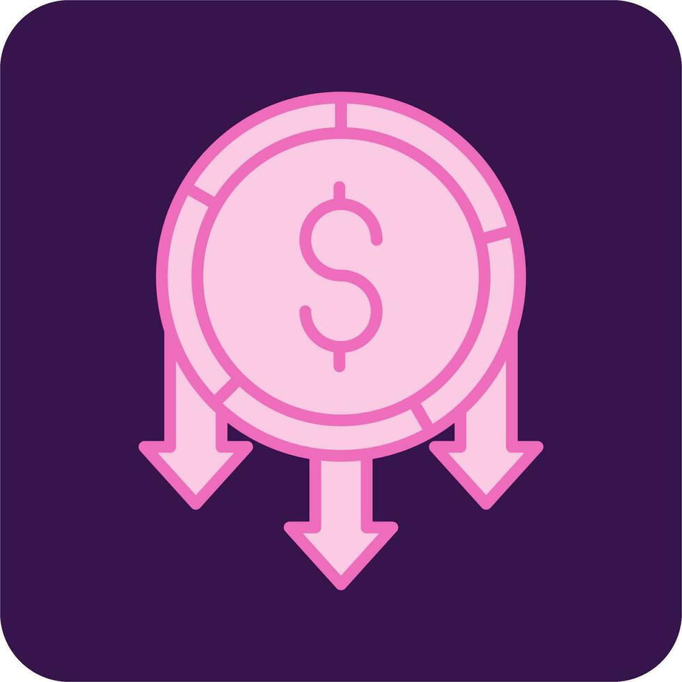 Cost Basis Vector Icon