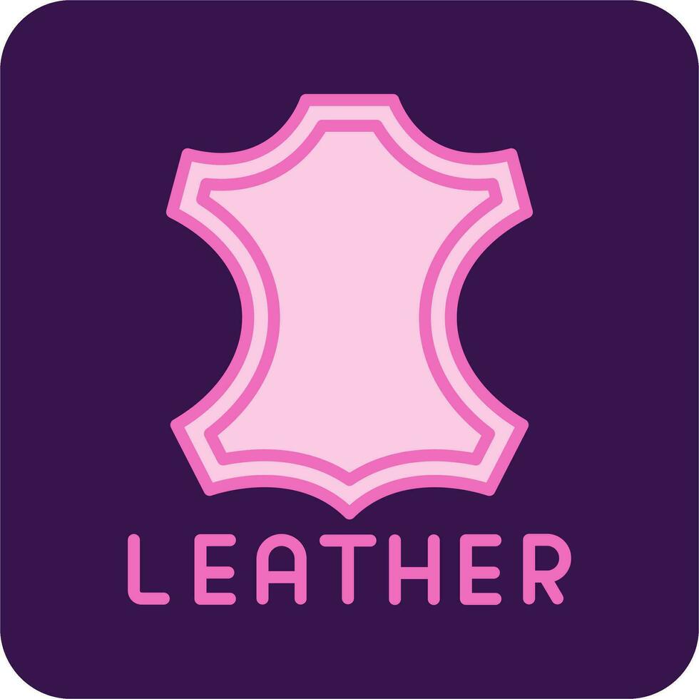 Leather Vector Icon