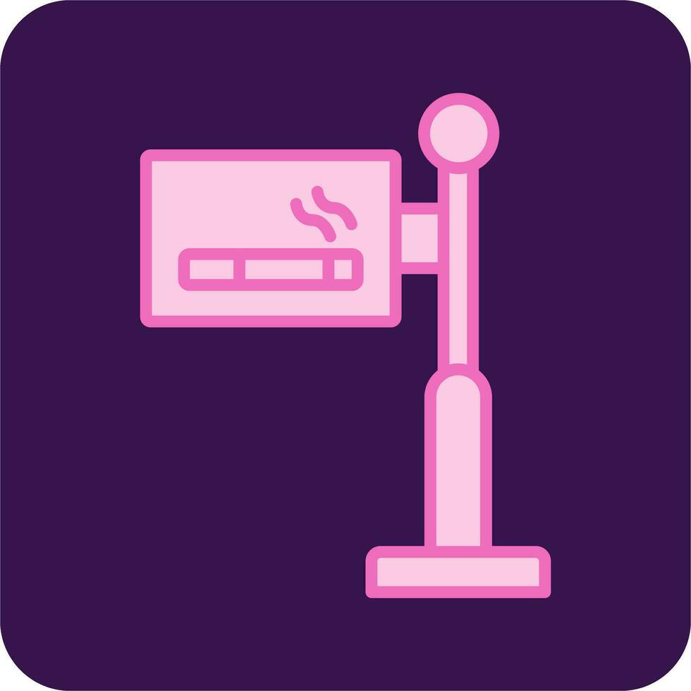 Smoking Area Vector Icon