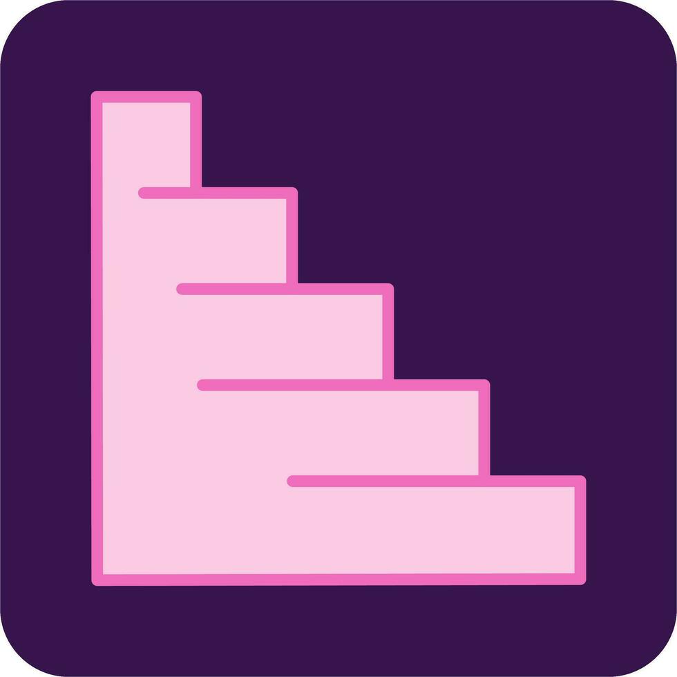 Stairs Vector Icon
