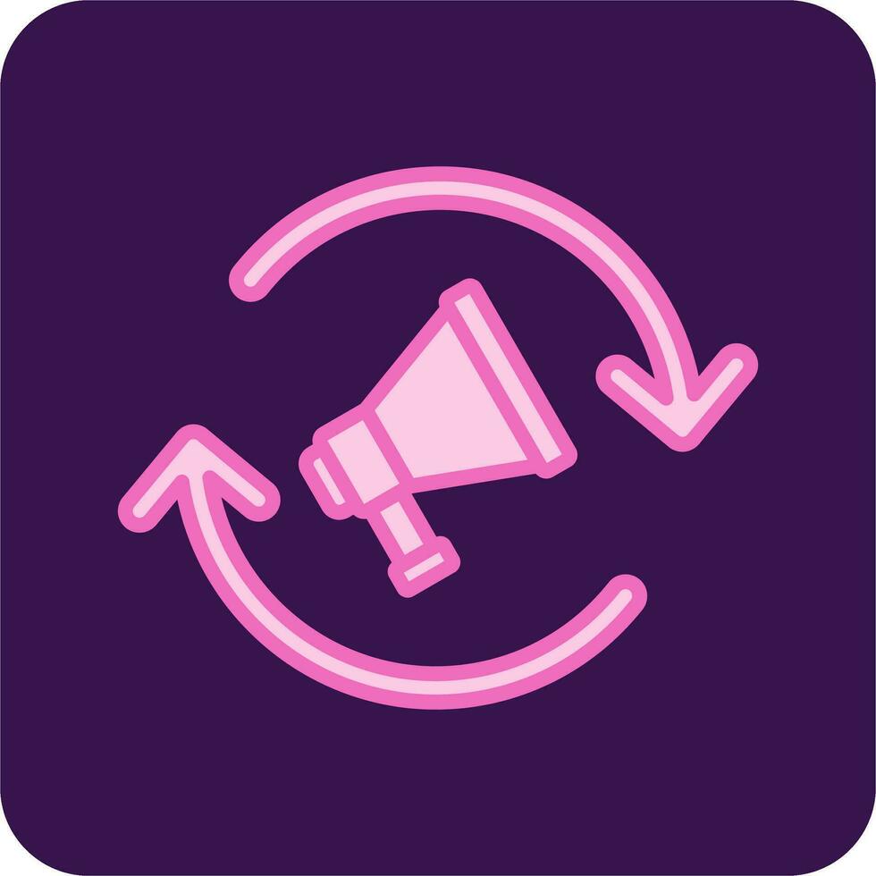 Remarketing Vector Icon