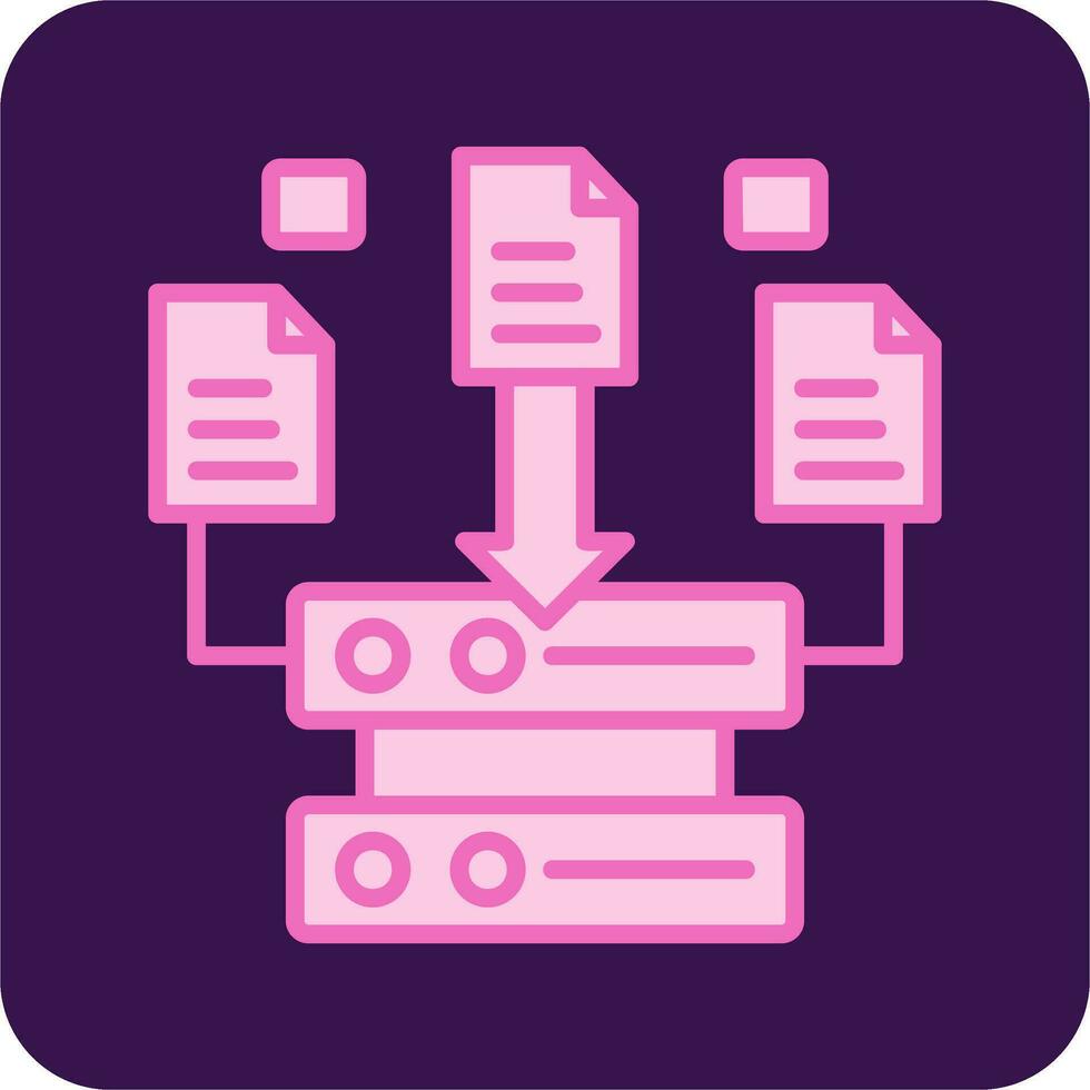 Data Collecting Vector Icon