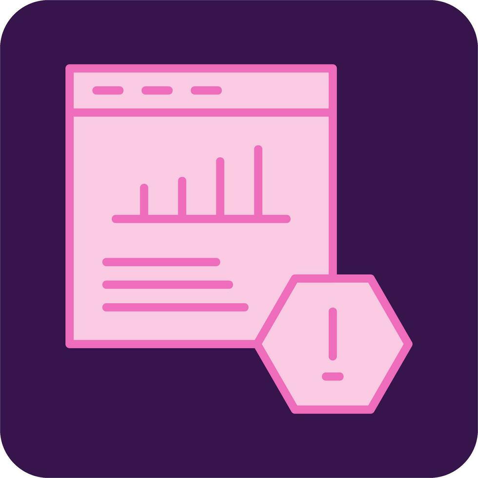 Risk Vector Icon