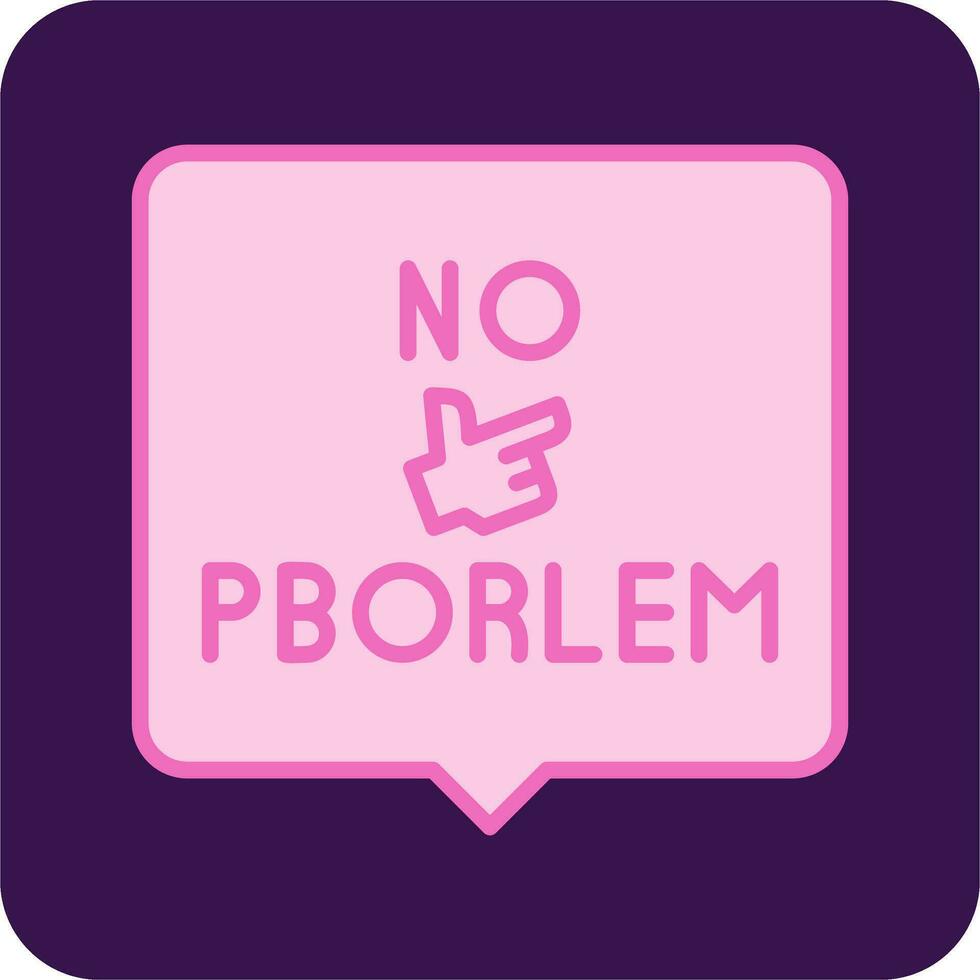 No Problem Vector Icon