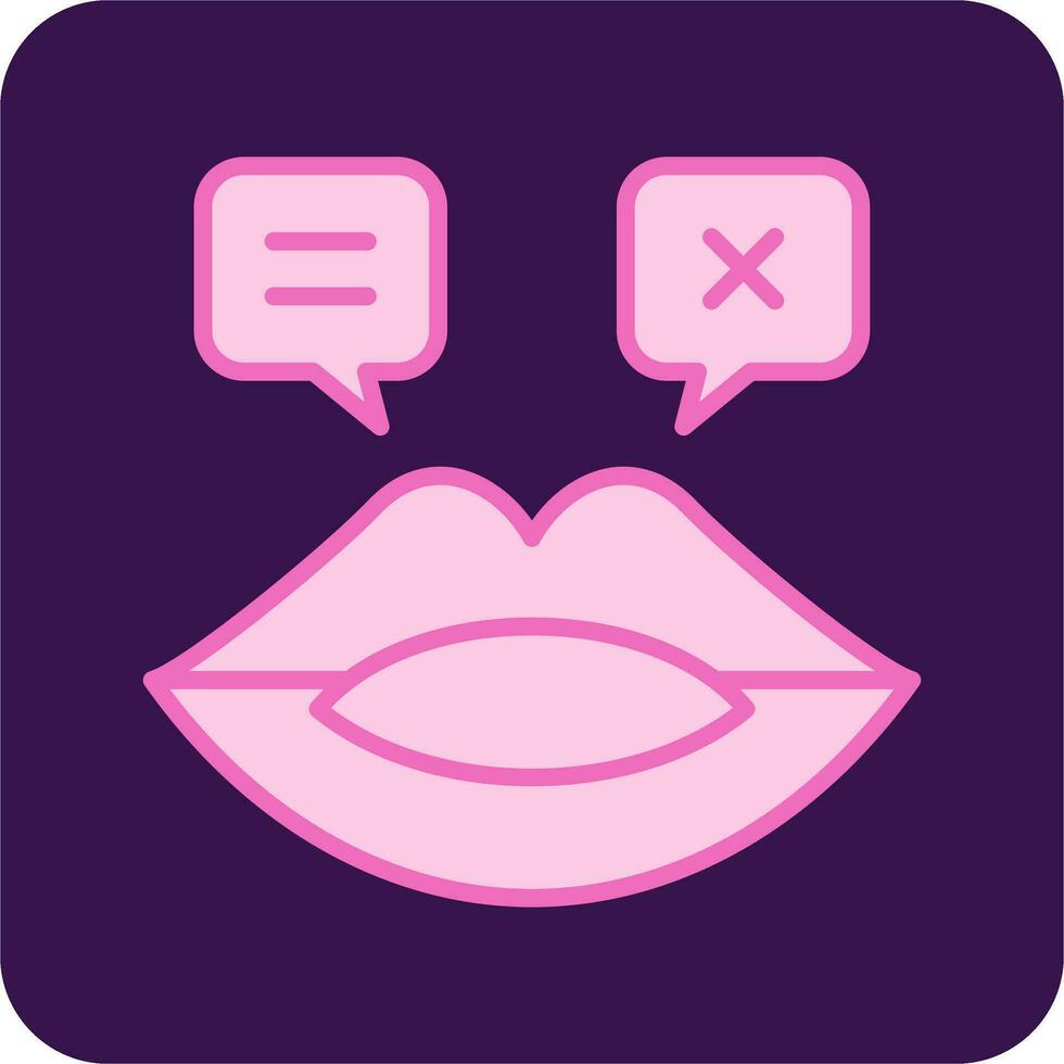 Gossip Vector Icon