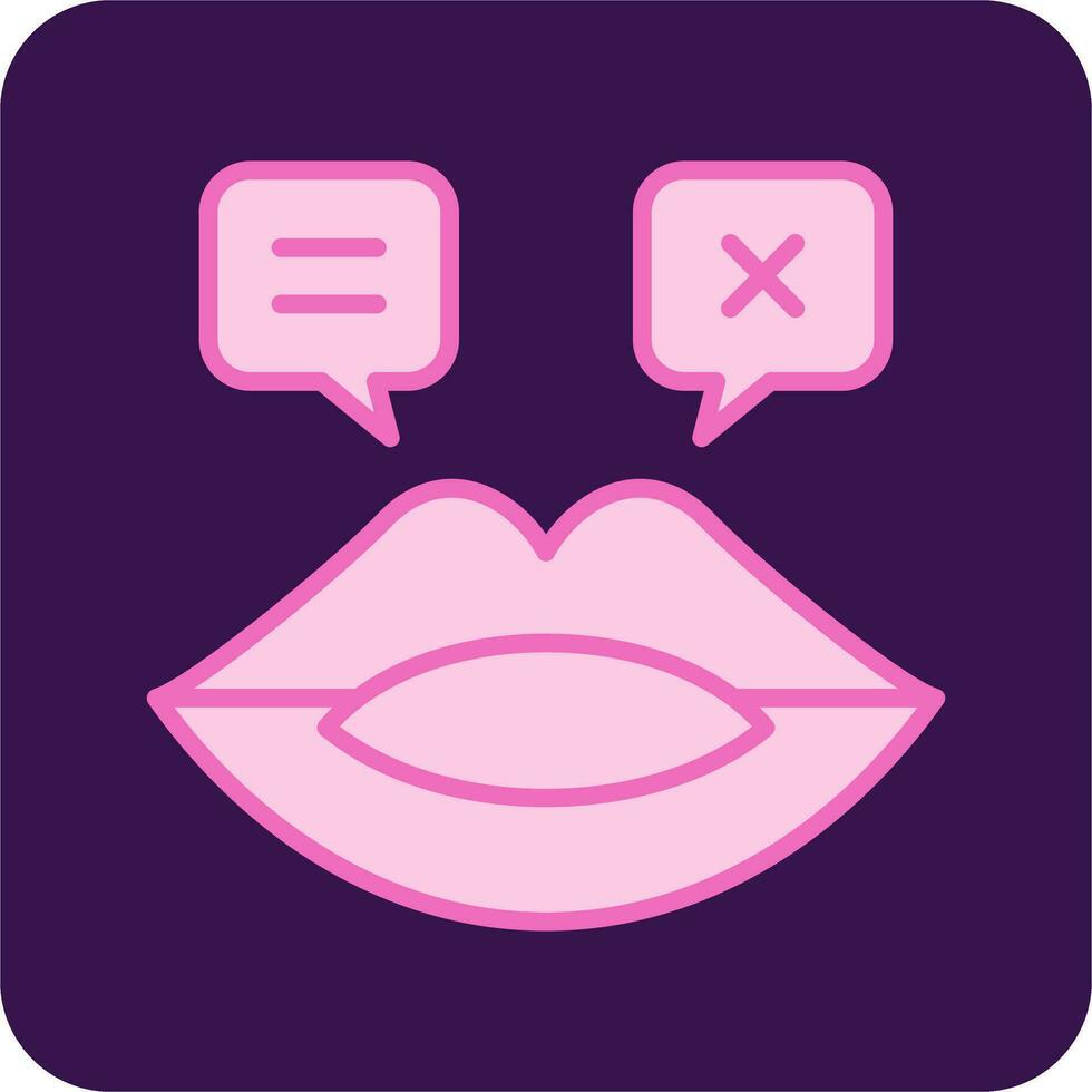 Gossip Vector Icon