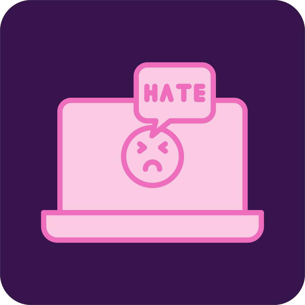 Hate Vector Icon
