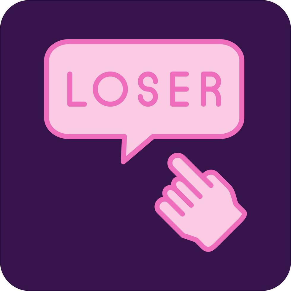 Loser Vector Icon