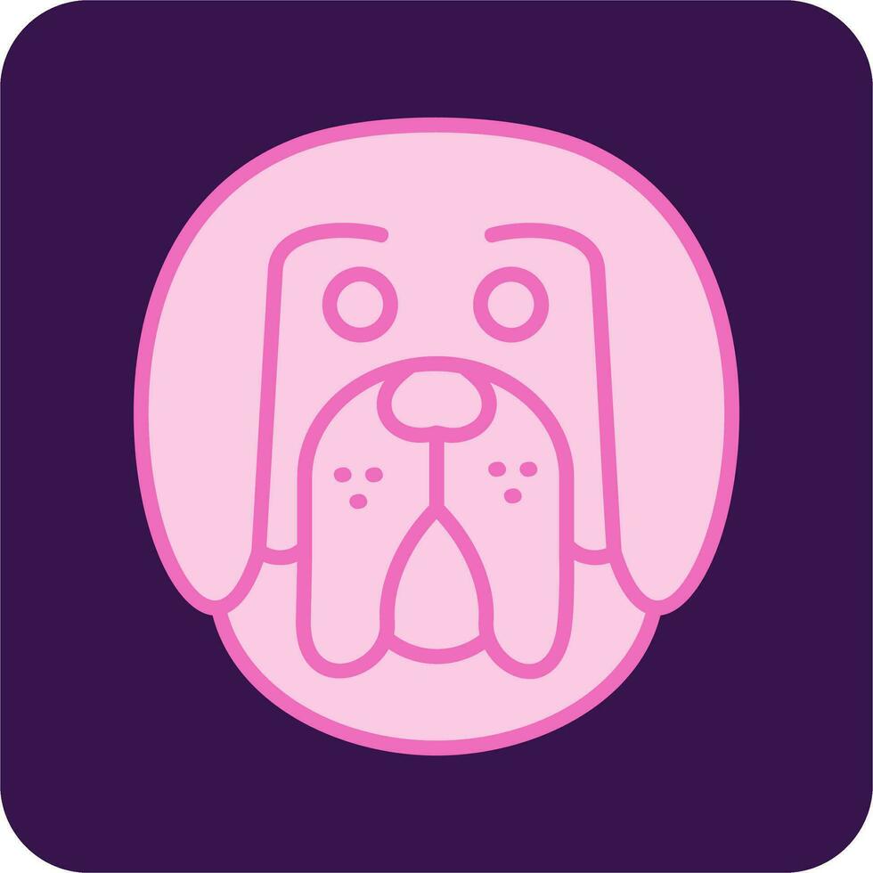 Tibetan Mastiff Vector Icon