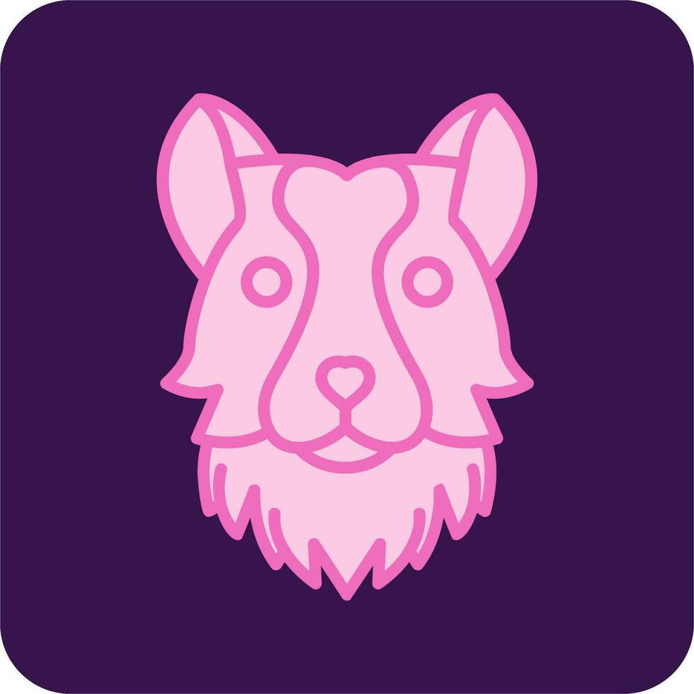 Collie Vector Icon